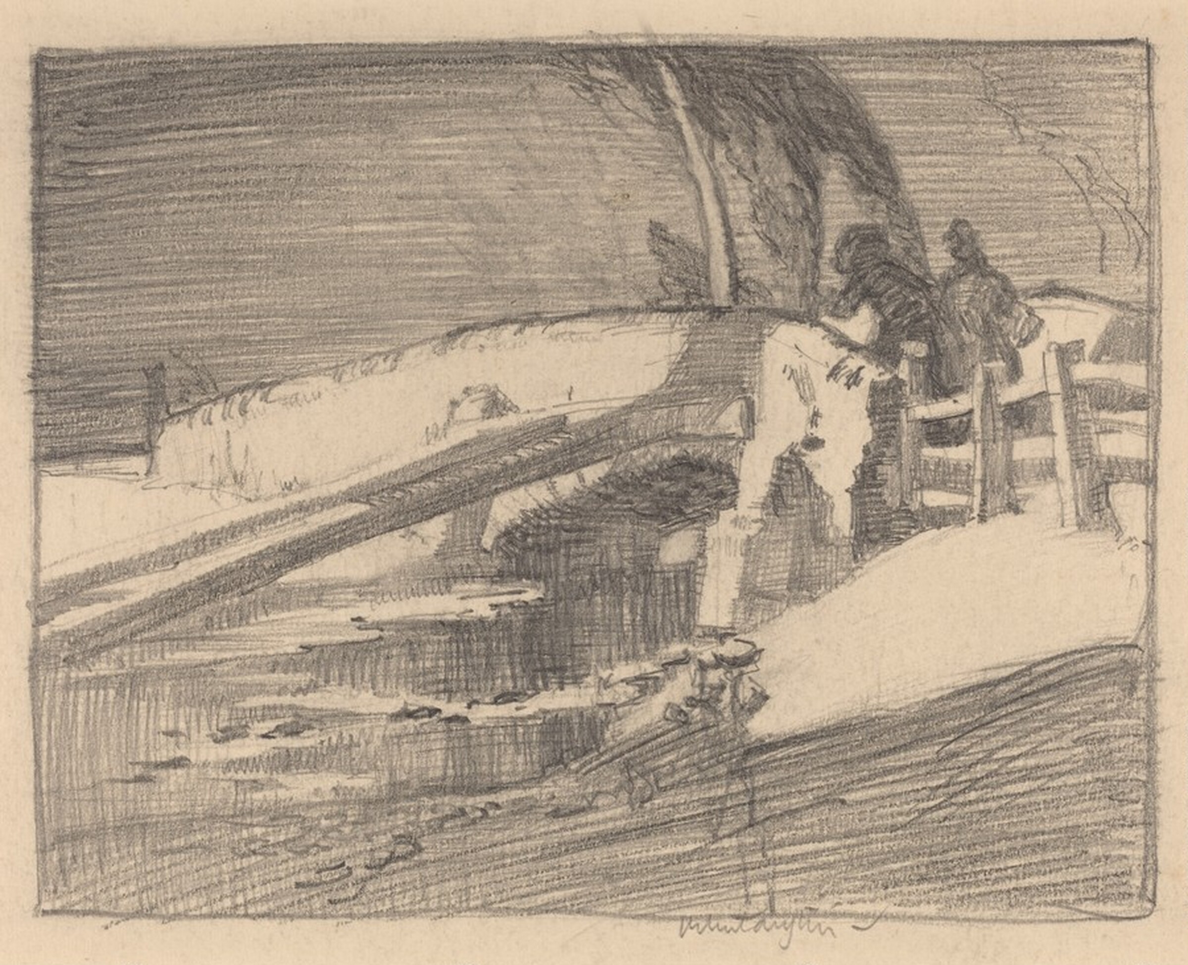 The Bridge, Robert Austin, c. 1913
