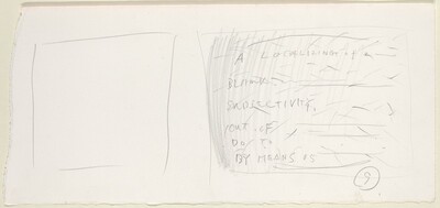 Sketch for "The Sharing of Nameless"