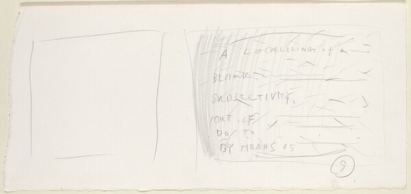 Sketch for "The Sharing of Nameless"