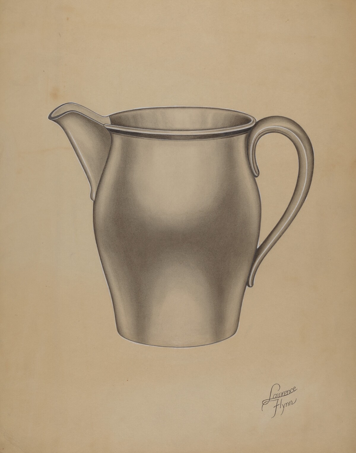 Pewter Pitcher