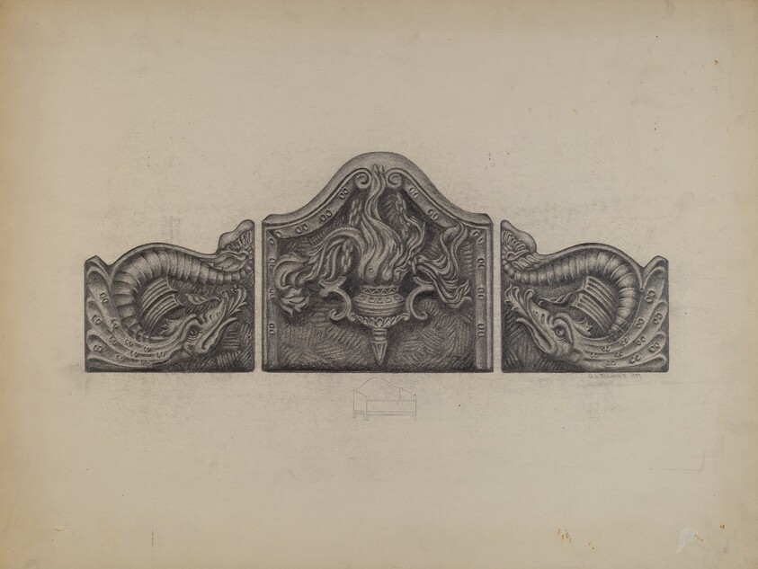 Coal Grate for Fireplace