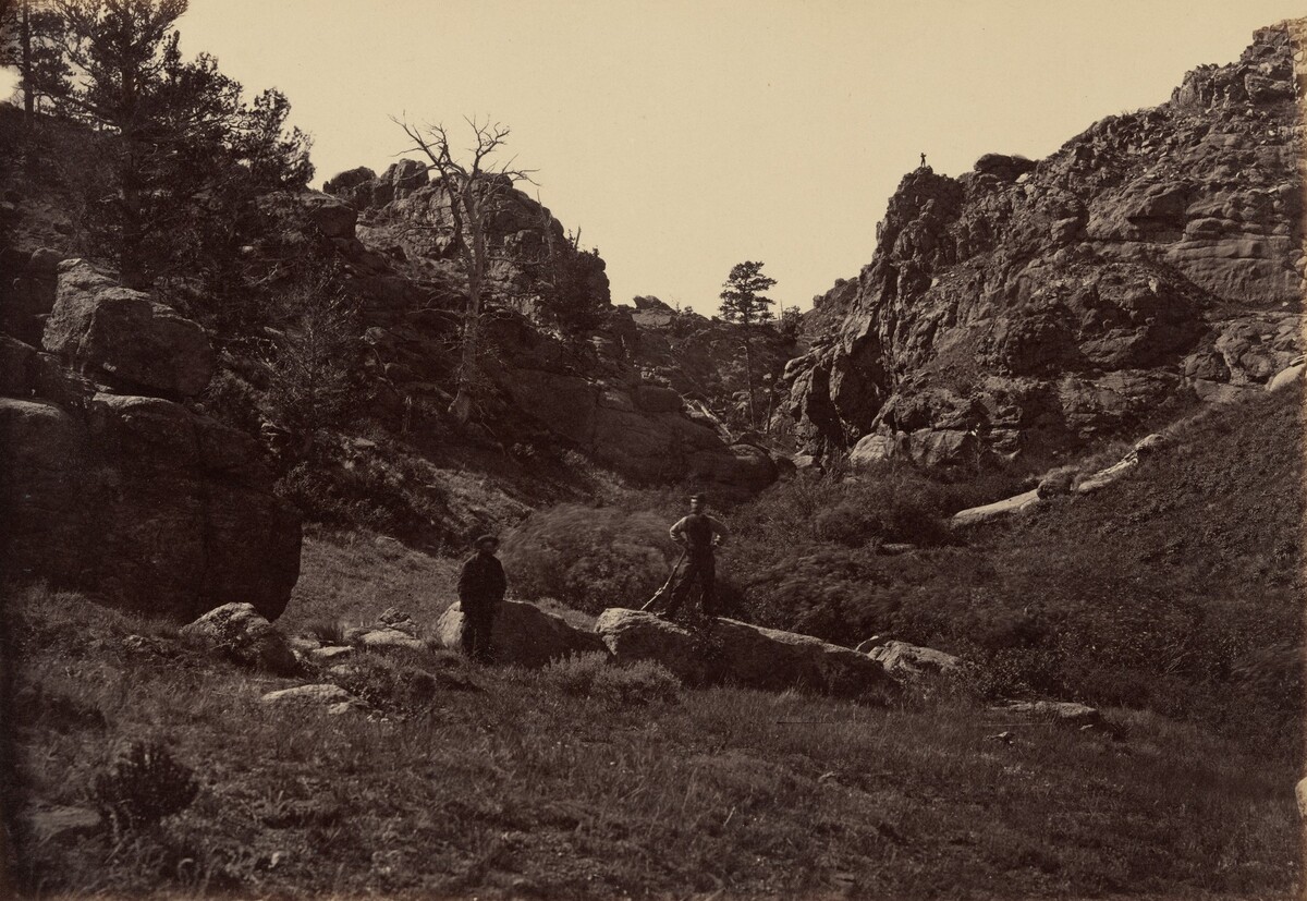 Plate 10. Devil's Gate, Dale Creek Canon