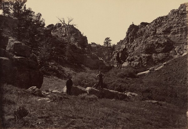 Plate 10. Devil's Gate, Dale Creek Canon