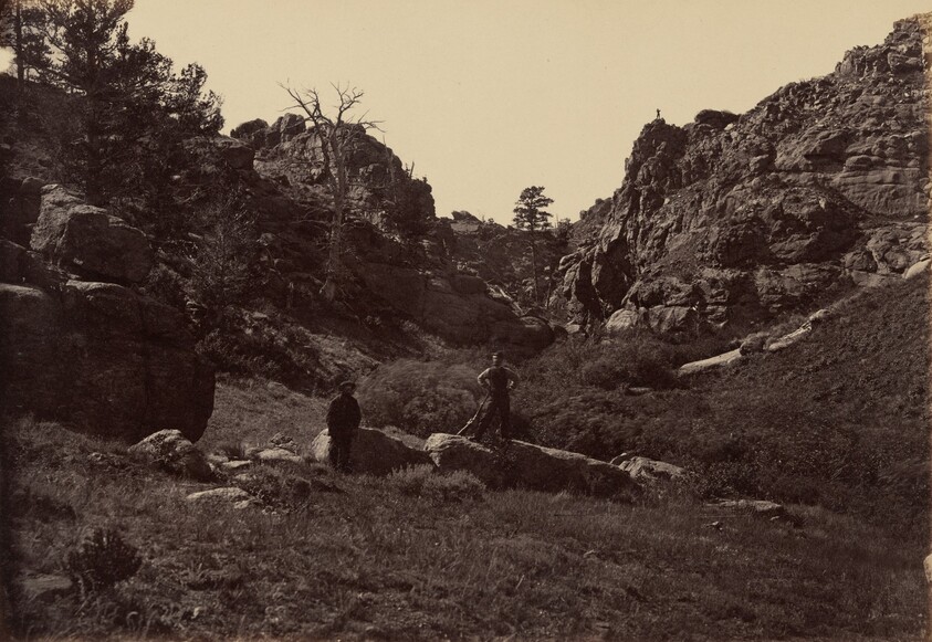 Plate 10. Devil's Gate, Dale Creek Canon