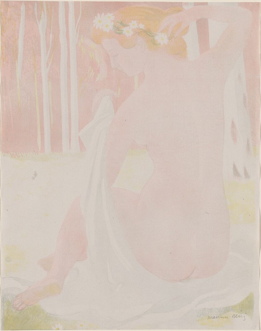 Nymph Crowned with Daisies (Nymphe couronnée de paquerettes)