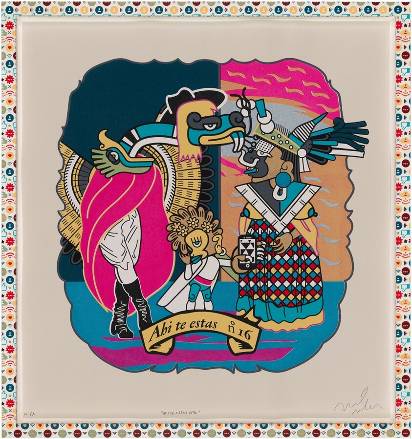 Ahi te estas no. 16 from La Raza Cósmica 20XX