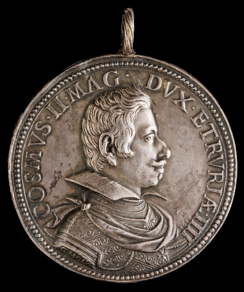 Cosimo II de' Medici, 1590-1621, 4th Grand Duke of Tuscany 1609 [obverse]