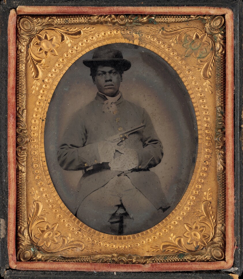 Portrait of a USCT Private