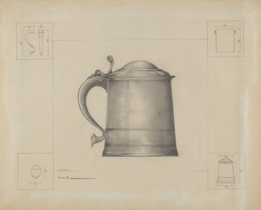 Pewter Tankard
