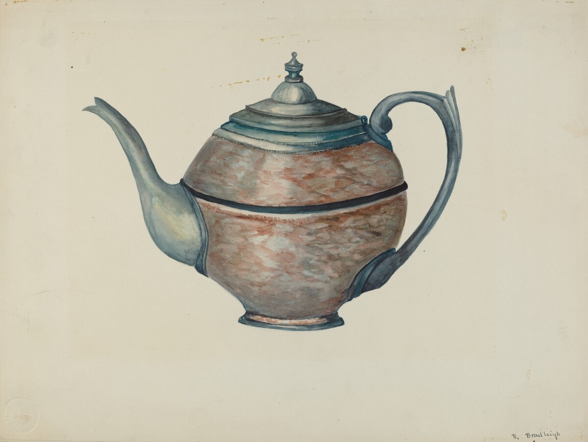 Pewter Teapot