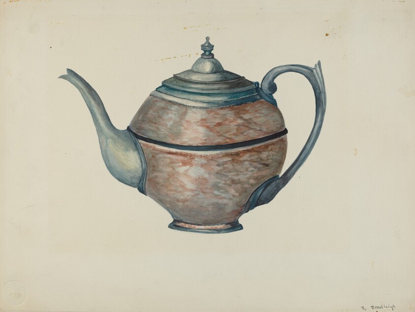 Pewter Teapot