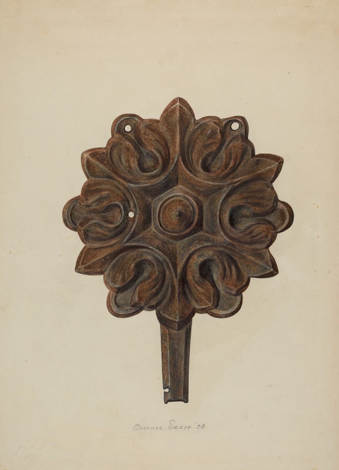 Rosette, Clarence Secor, 1938