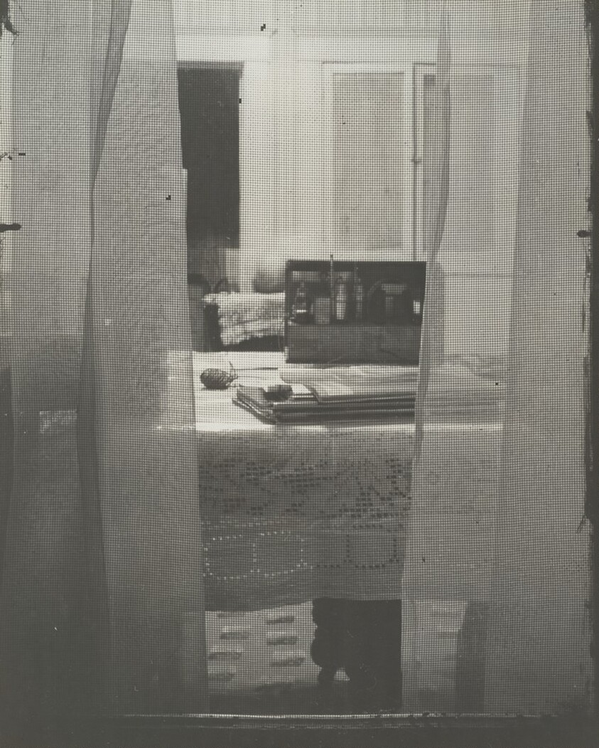 Interior through Screened Window