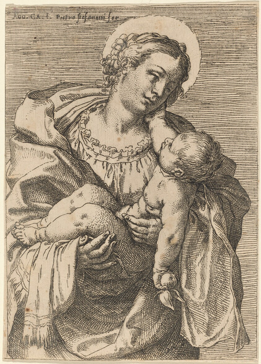 The Madonna and Child with an Apple