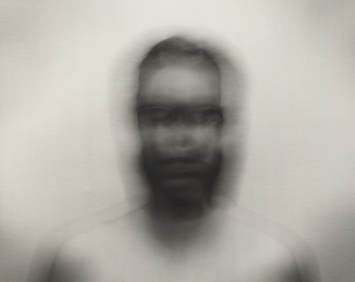 Self-Portrait: Horizontal Elliptical Motion, Medium