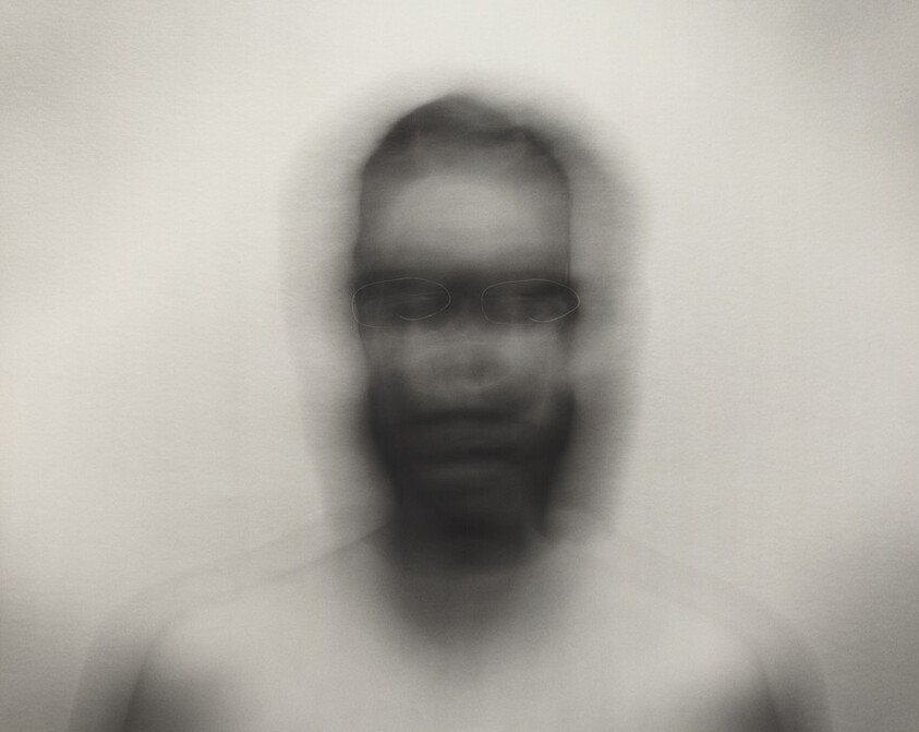 Self-Portrait: Horizontal Elliptical Motion, Medium