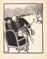 Grands Chasseurs--Le Cerf est prêt, Félix Vallotton, 1903