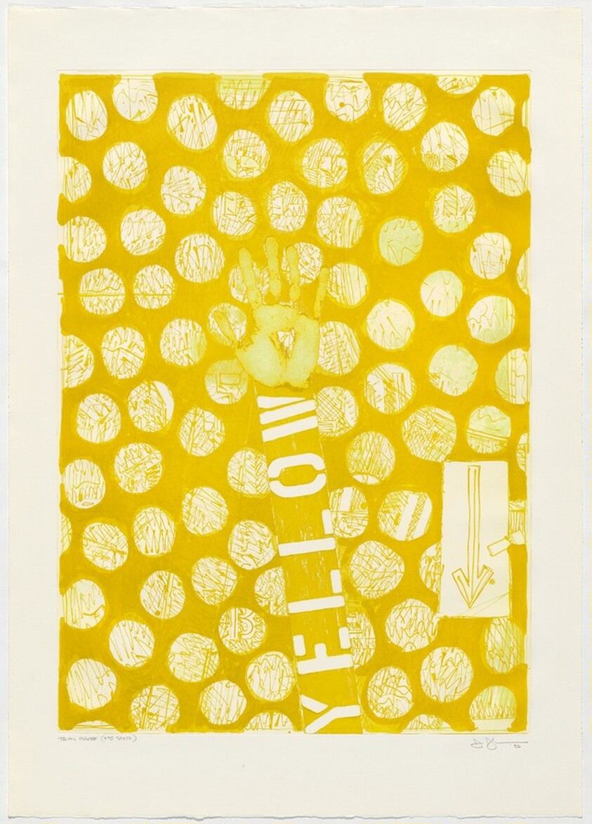 Untitled (Yellow) [trial proof of 3rd state]