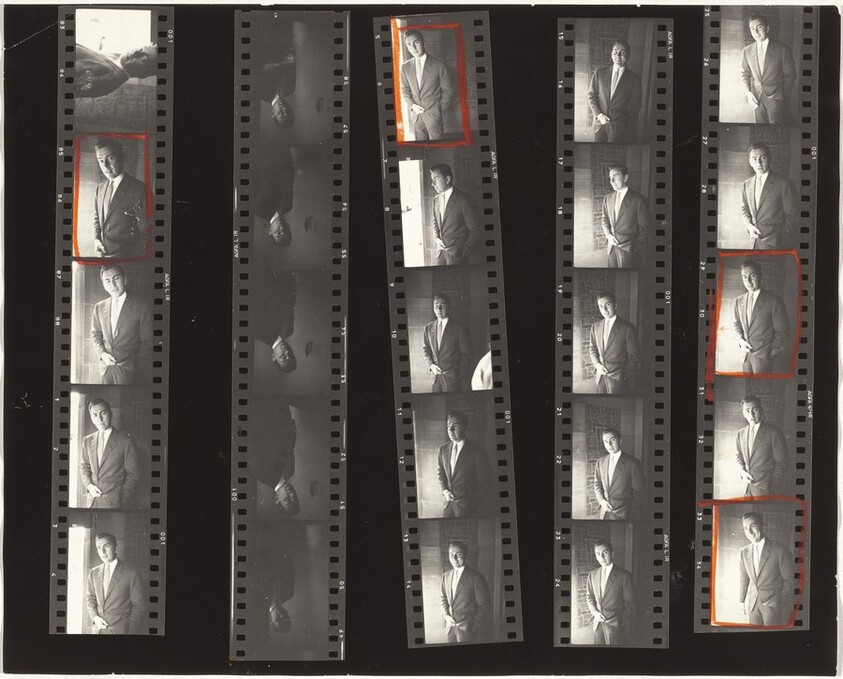 Gore Vidal for "Mademoiselle" 1