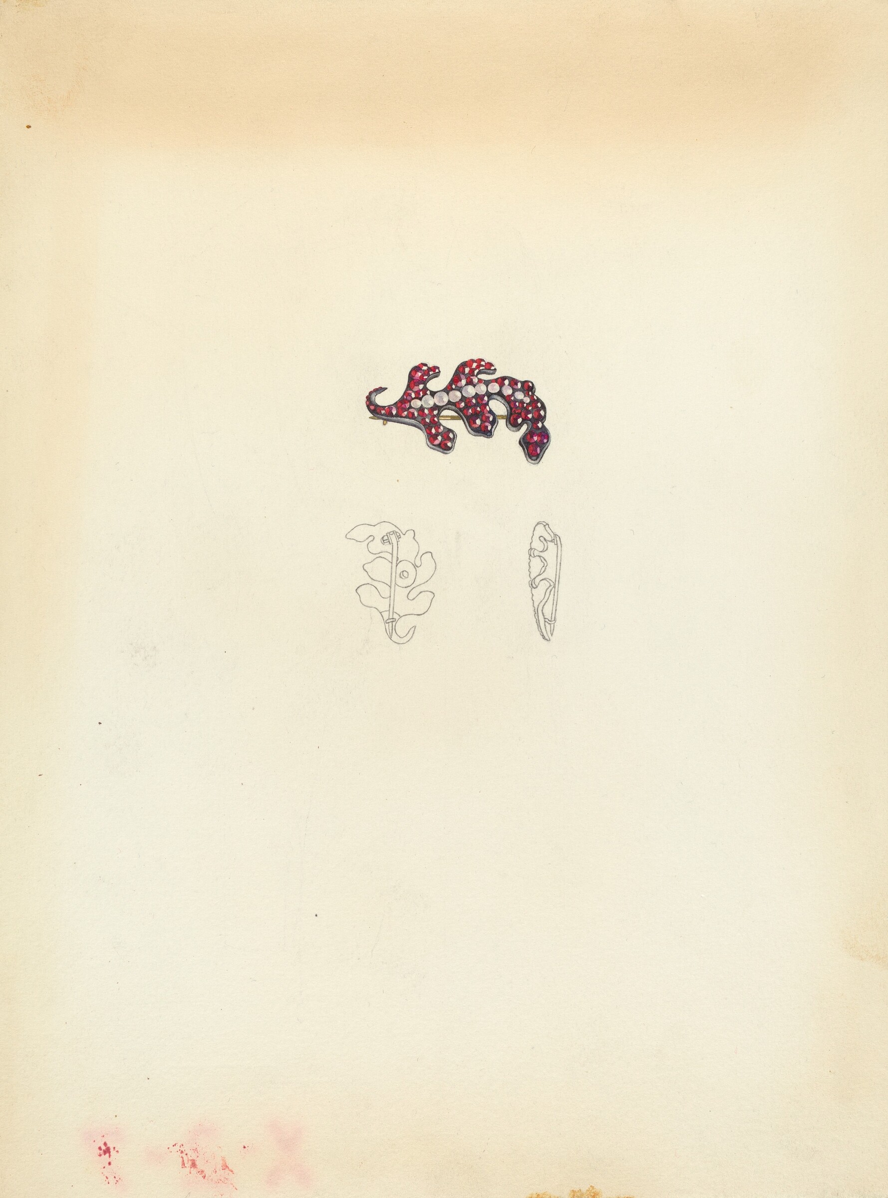Brooch, Isidore Steinberg, c. 1940