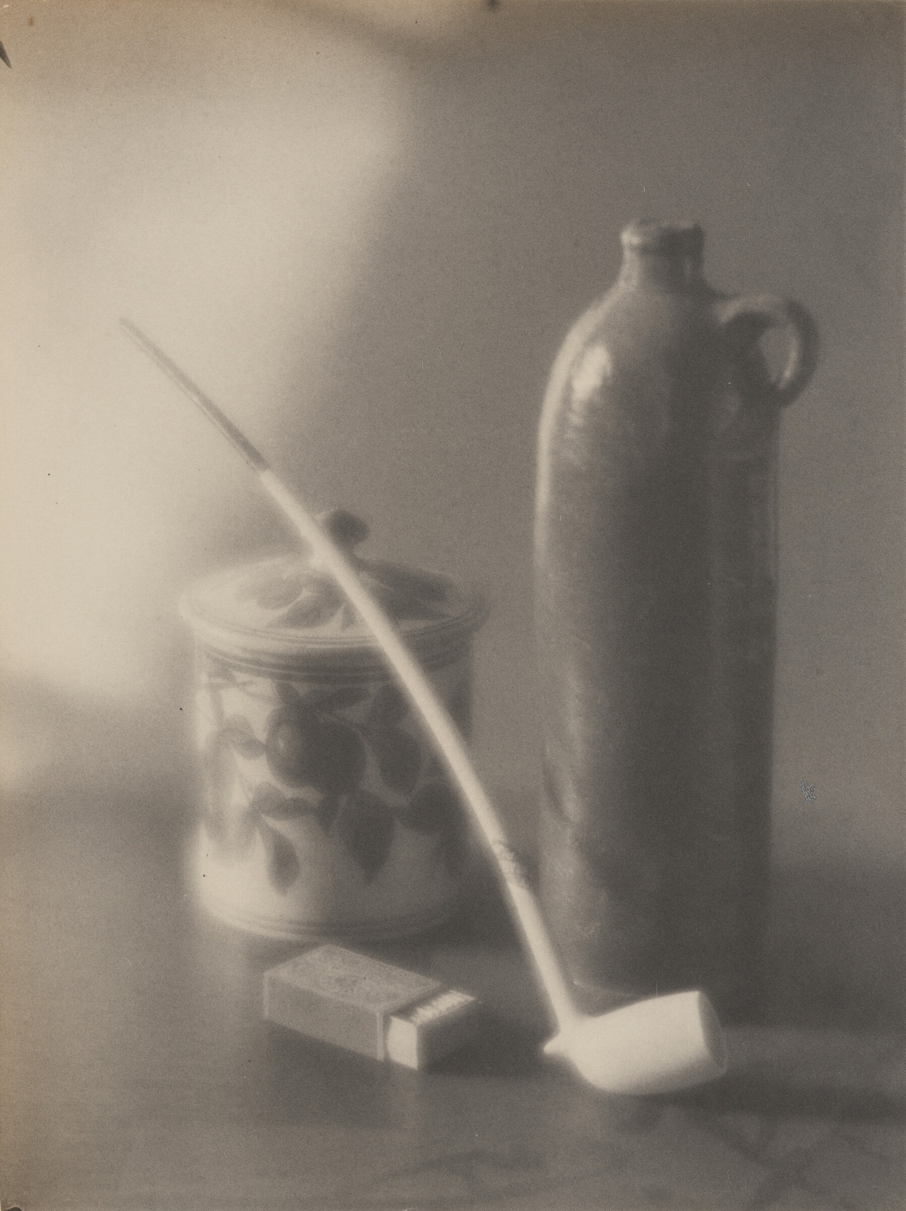 Still Life with Crockery, Matchbox, and Pipe, Bernard Shea Horne, 1916