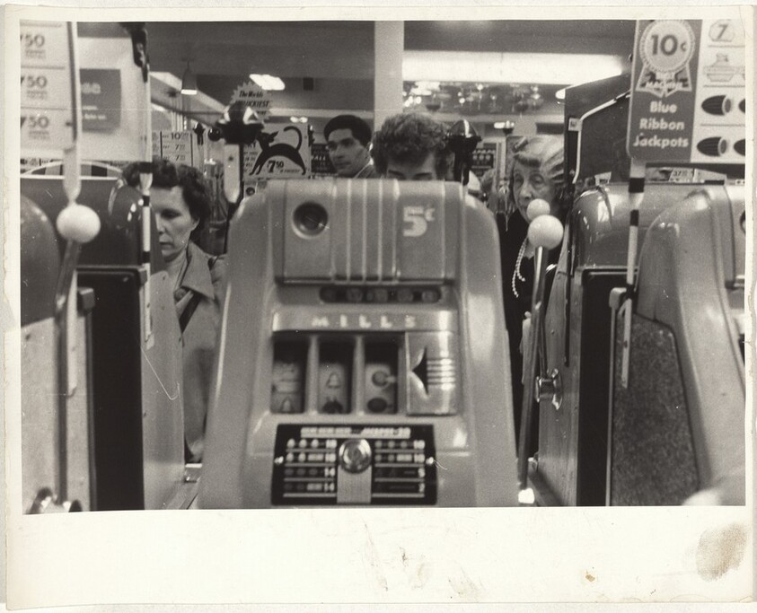 Slot machines--Reno or Elko, Nevada