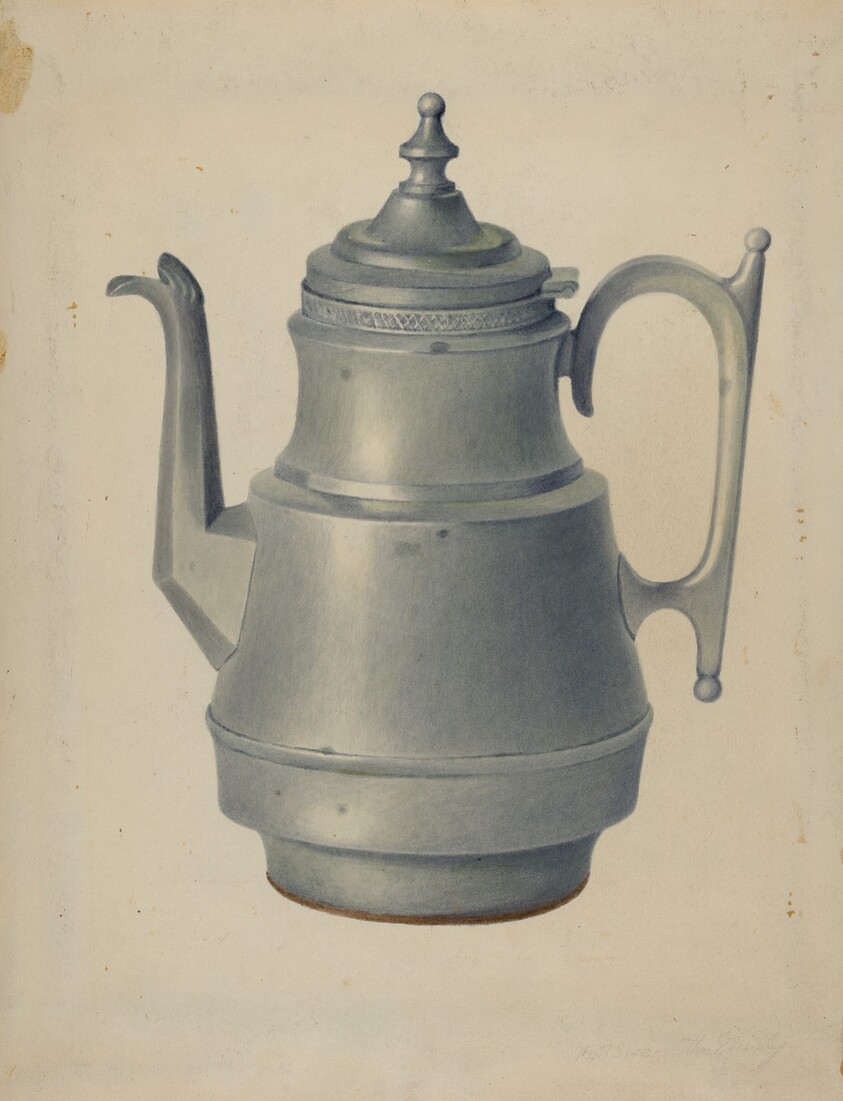 Pewter Teapot