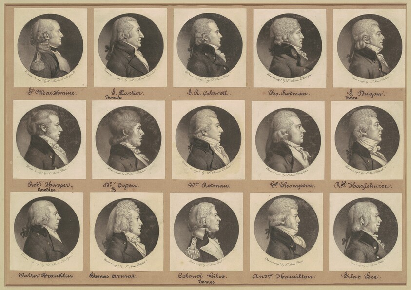 Saint-Mémin Collection of Portraits, Group 12