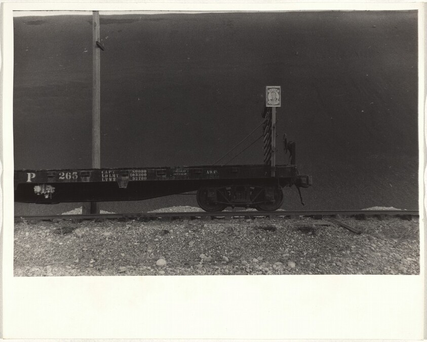 Railroad car--Butte, Montana