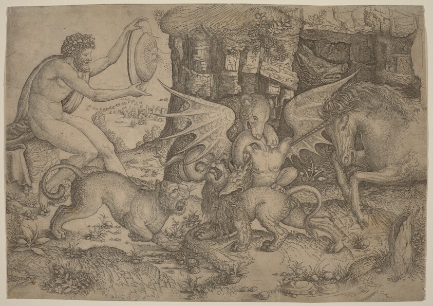 Allegorical Theme: Combat of Animals