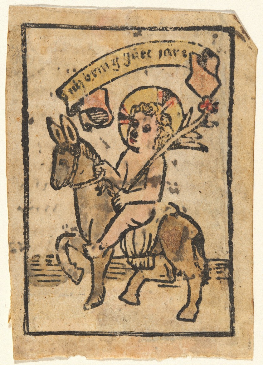 Christ Child on Donkey