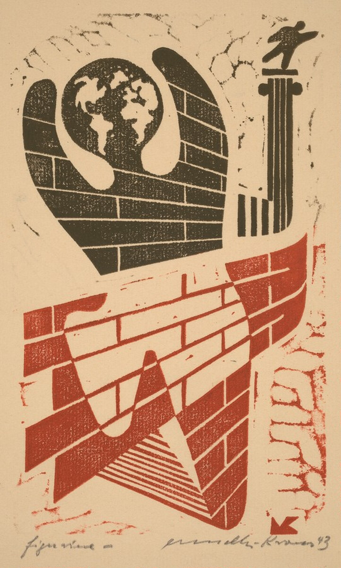 Figurine, Erich Müller-Kraus, 1943