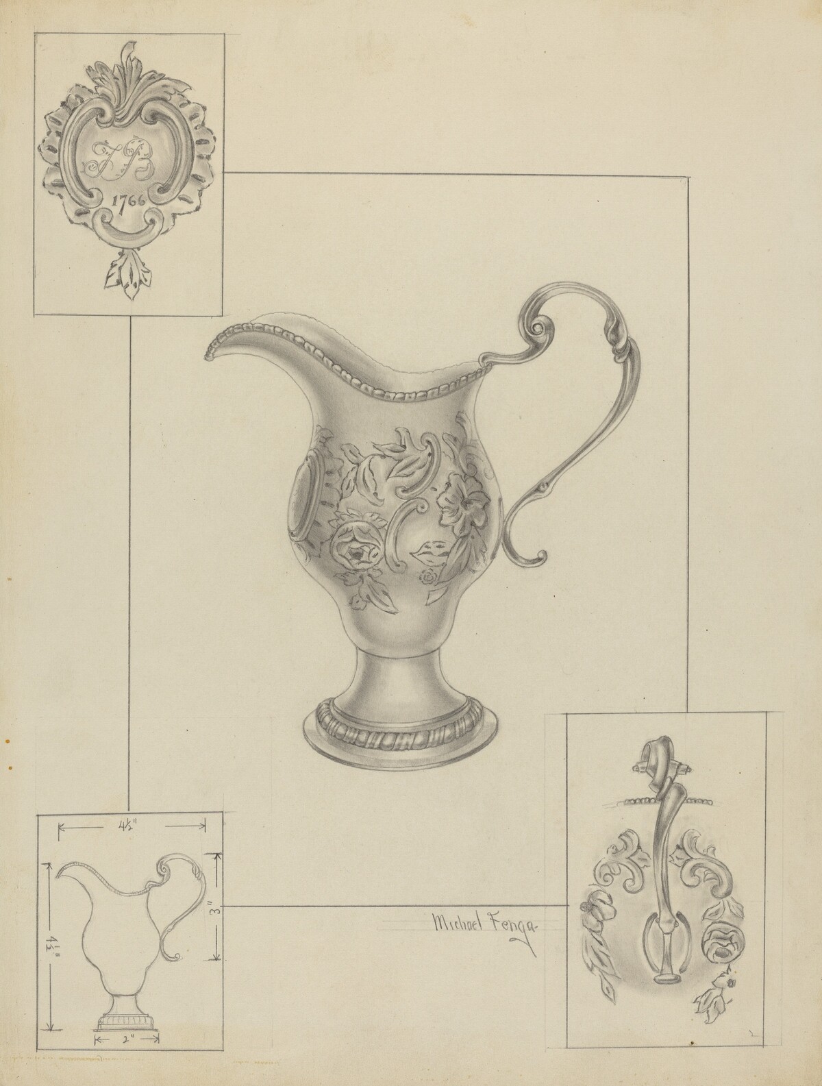 Silver Creamer