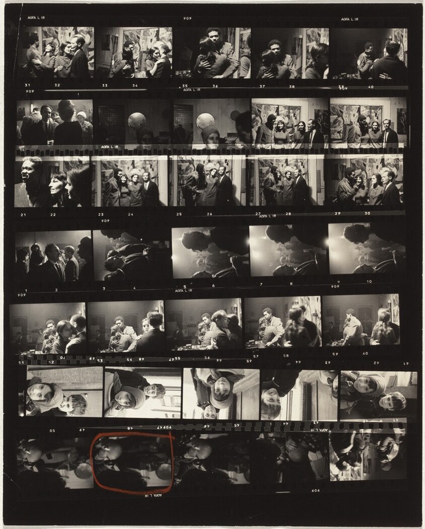 Bob Thompson's party--New York City 1