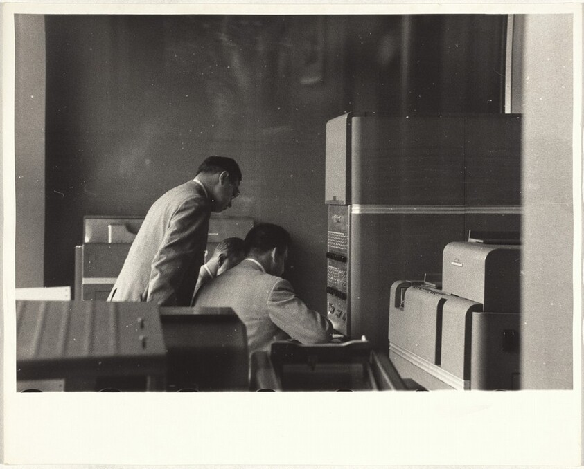 Technicians, convention hall--Chicago