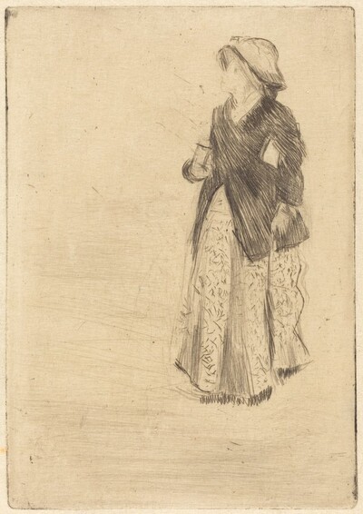 The Actress Ellen Andrée