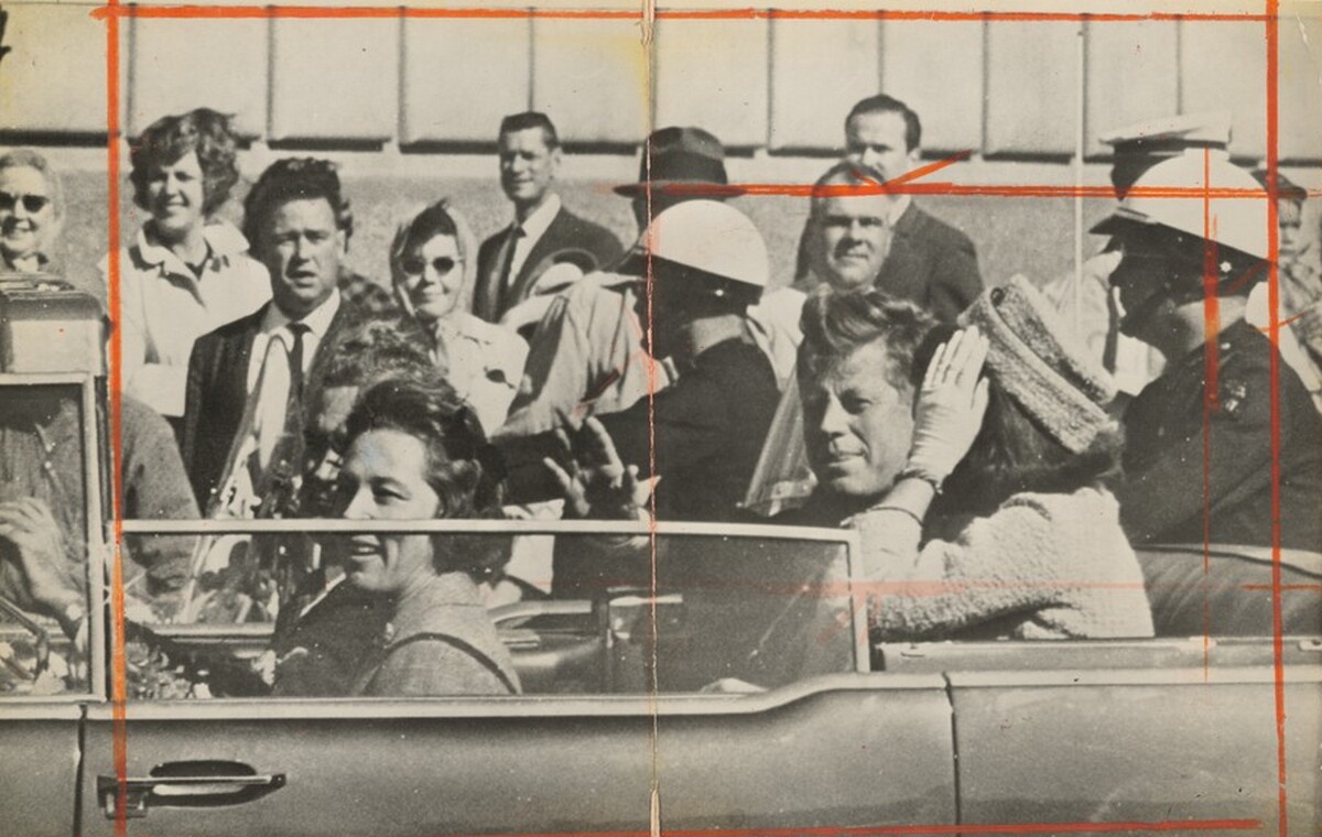 Title from caption on object: “Moments Before He Was Shot”