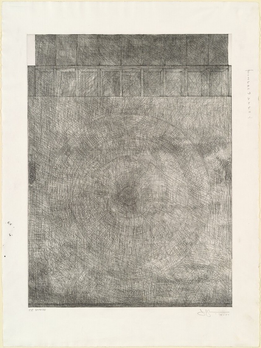 Target with Plaster Casts [state proof of 1st state]