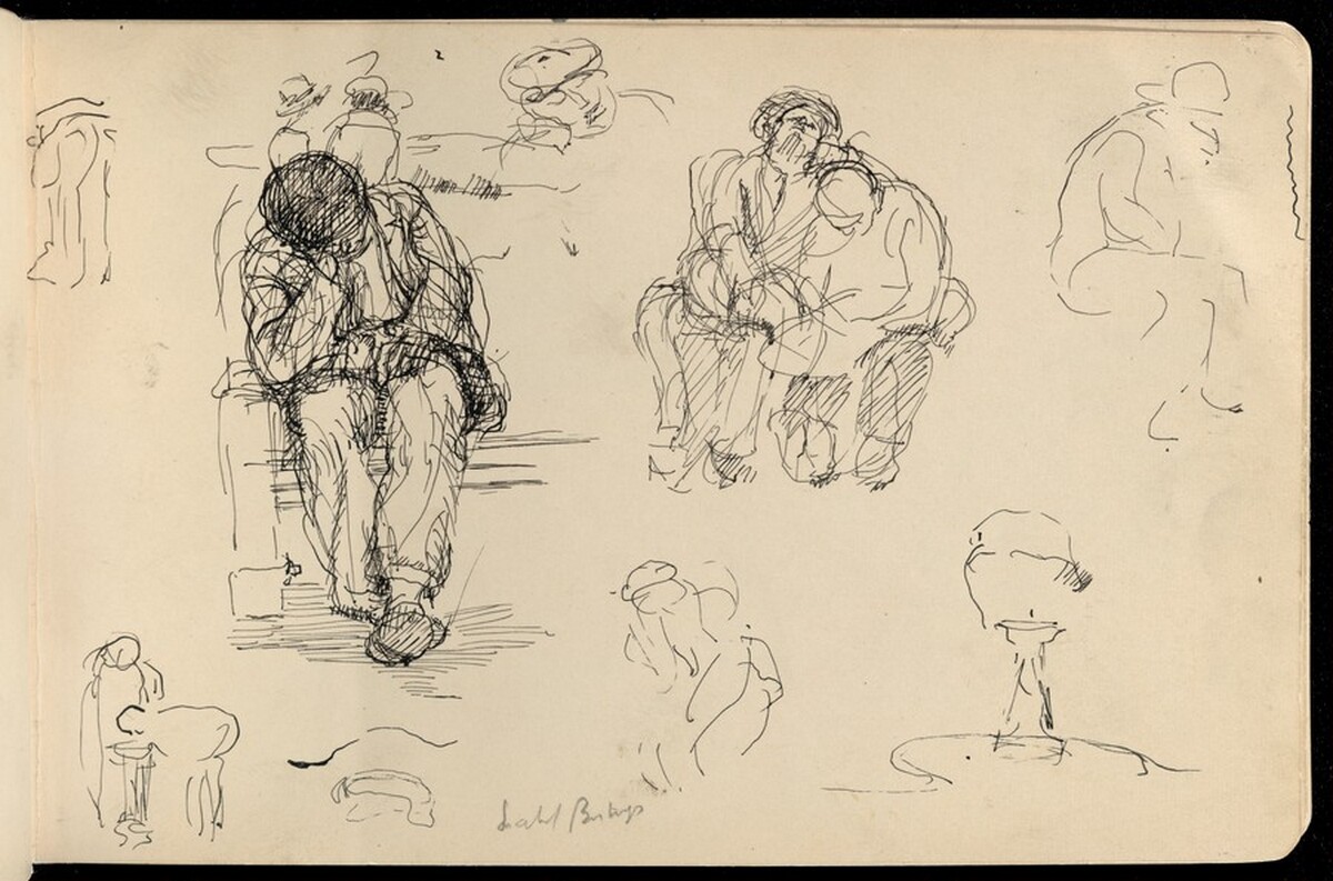 Isabel Bishop Early Sketchbook