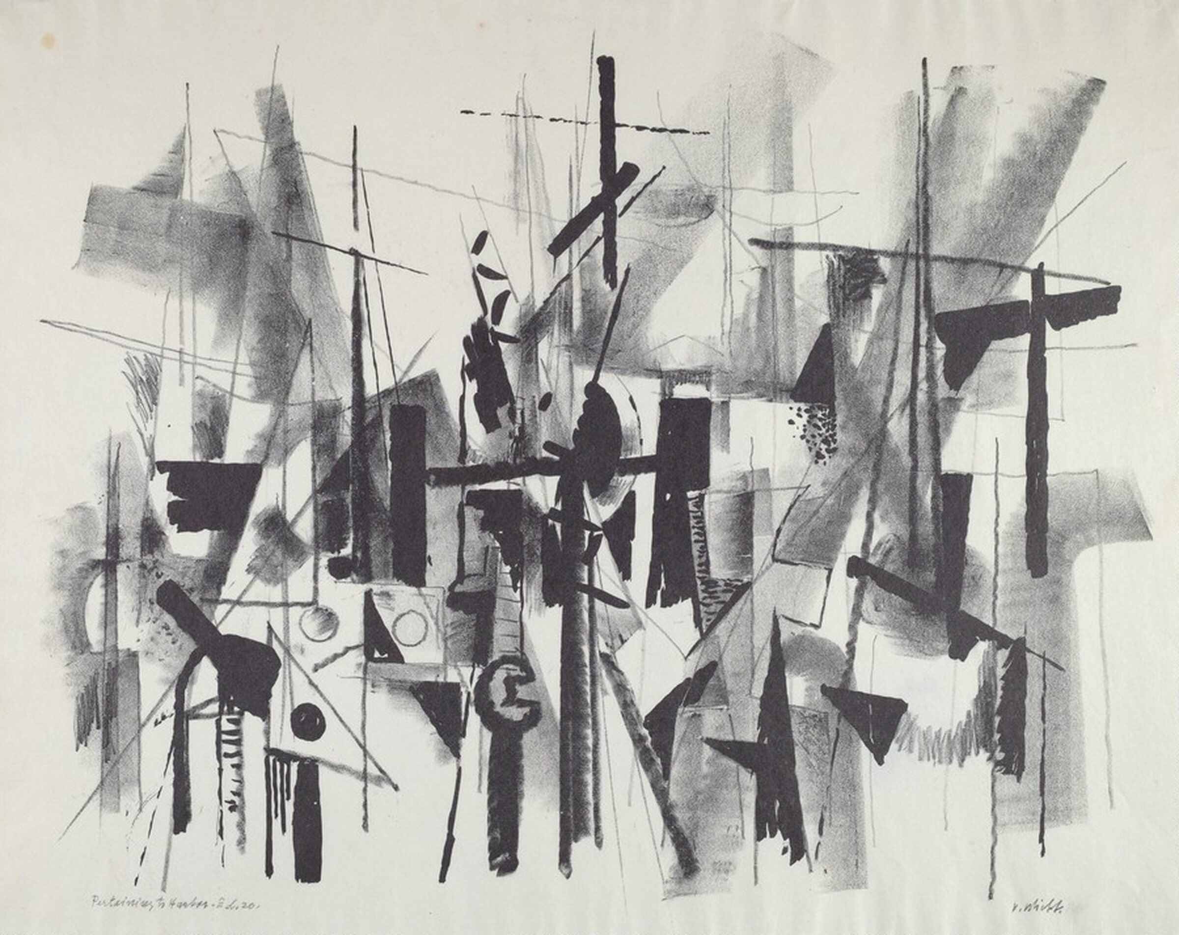 Pertaining to Harbors, John von Wicht, 1956