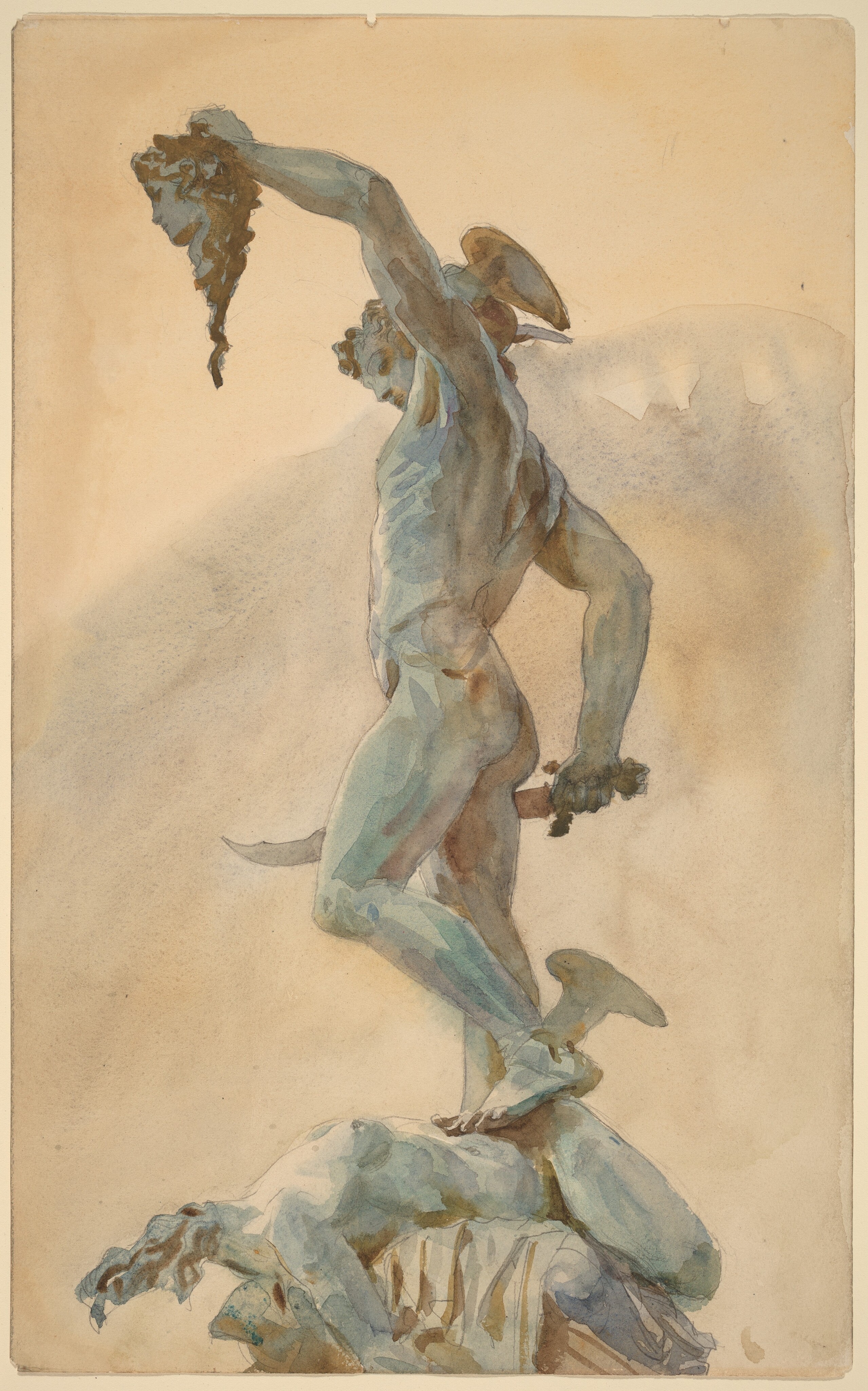 ジョン・シンガー・サージェント、ヴィラ・ファルコニエーリ、フラスカーティ Falconieri Gardens, Frascati, 1907 - John Singer Sargent