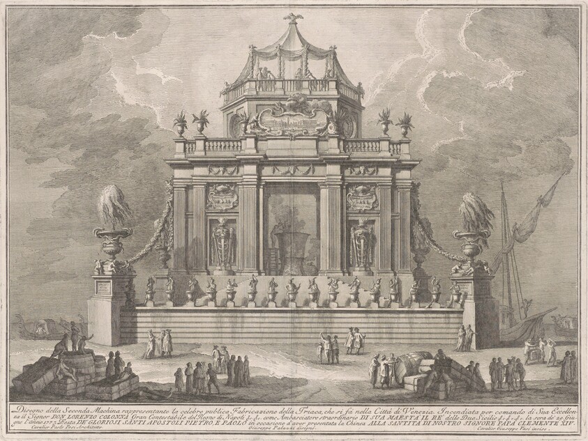 The Seconda Macchina for the Chinea of 1773: The Preparation of Theriac in Venice