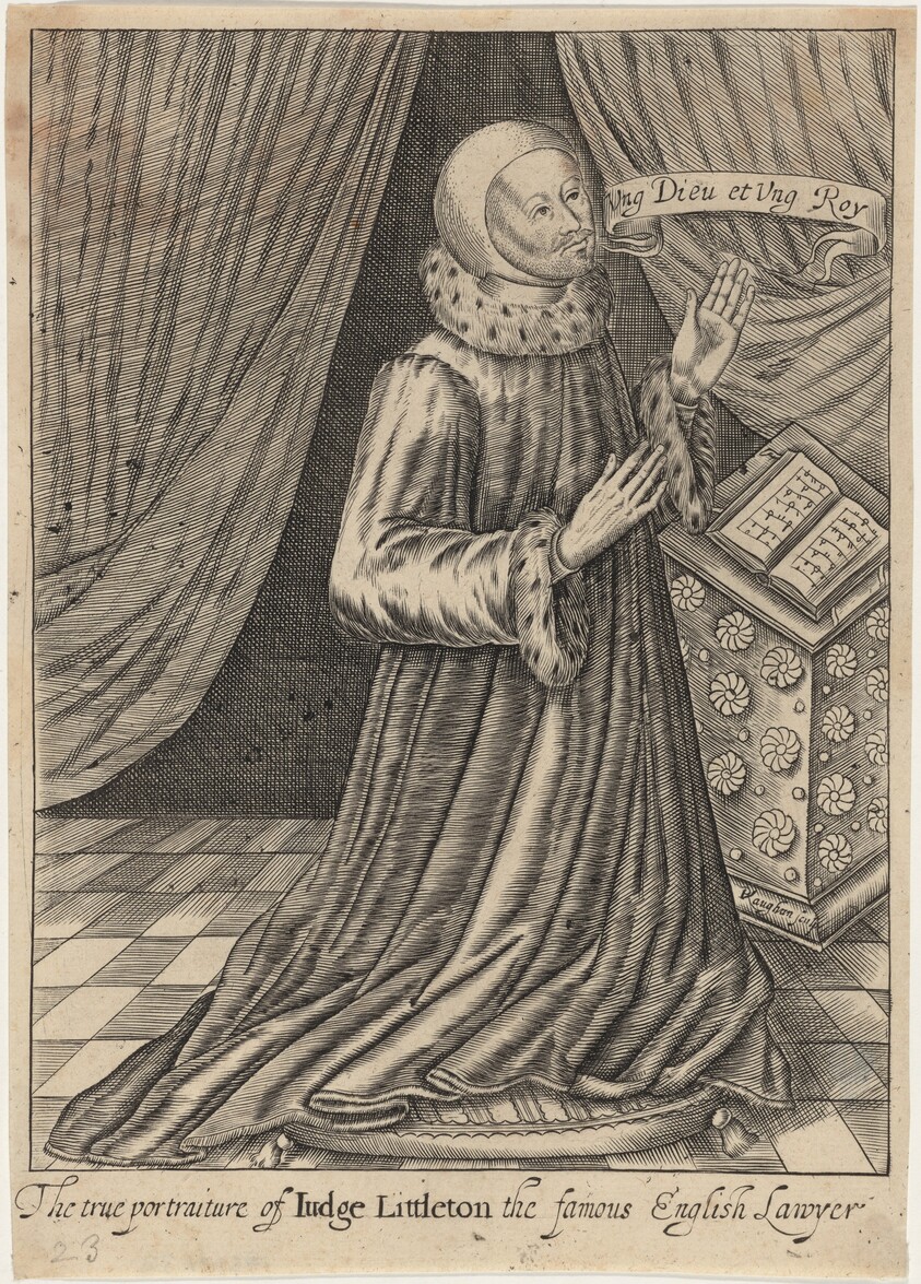 Sir Thomas Lyttleton, Lawyer