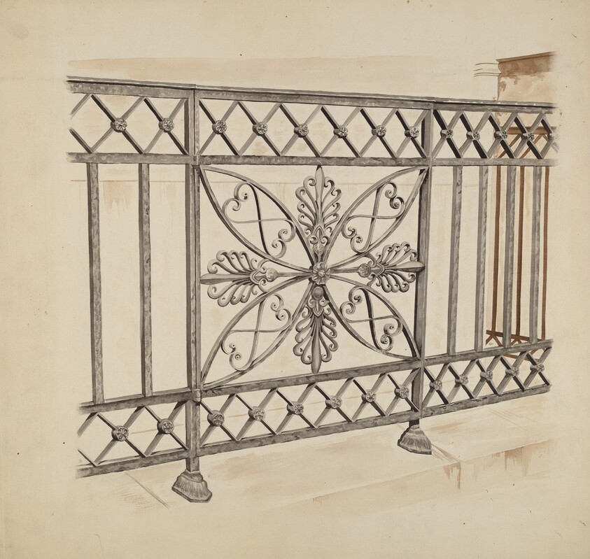 Iron Gate and Fence