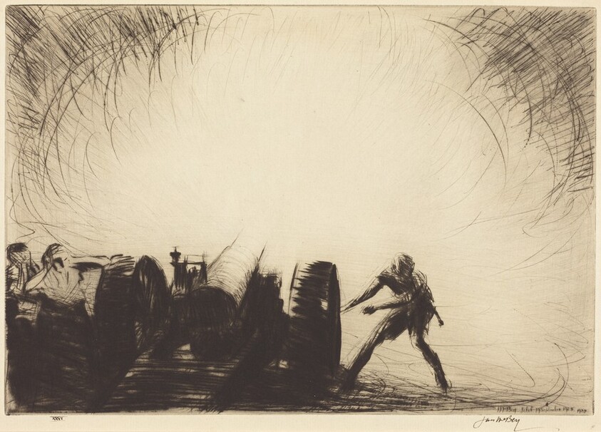 Zero - A Sixty-five Pounder Opening Fire