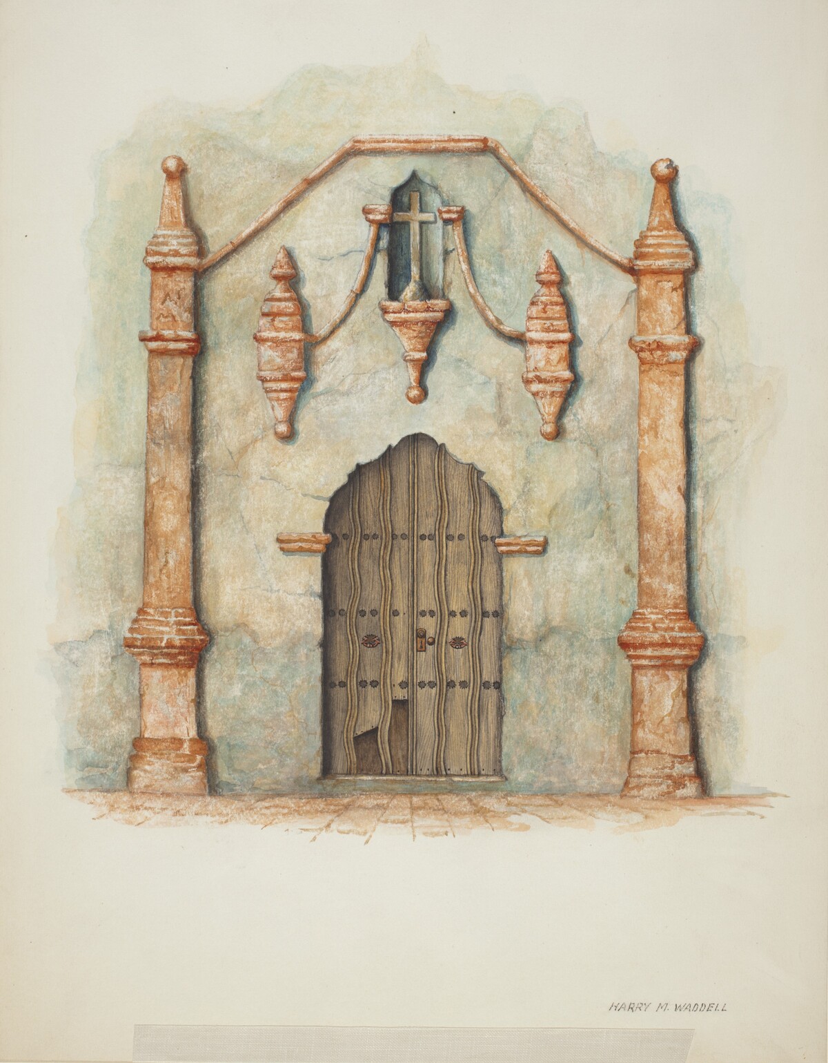 Mission Church Doorway