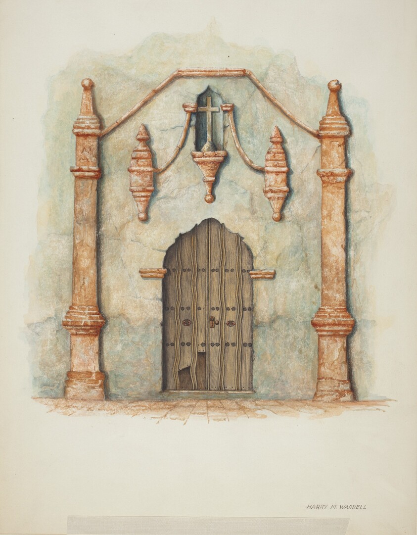 Mission Church Doorway