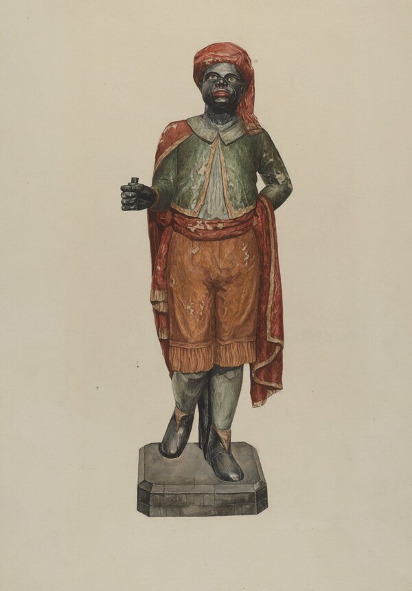 Cigar Store Figure - Blackamoor