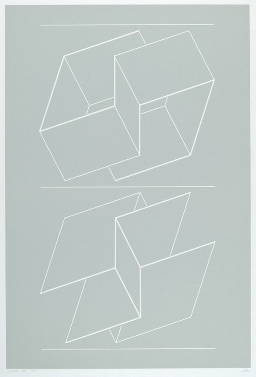 WEG IX from White Embossings on Gray