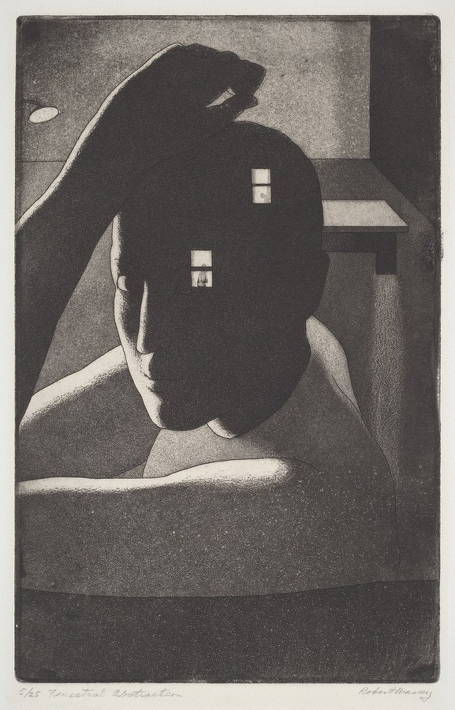 Fenestral Abstraction, Robert Joseph Massey, c. 1951